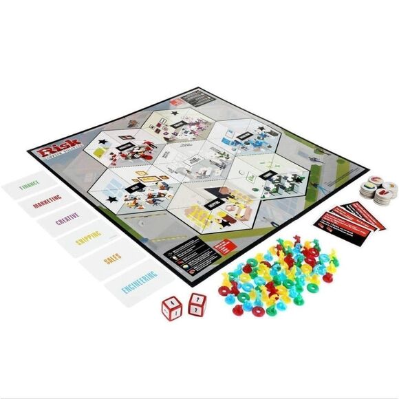 New Factory Sealed! Parody Risk Office Politics Board Game - Picture 4 of 14